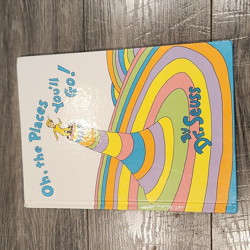 Dr. SEUSS  OH, the places you'll go! Hardcover Book